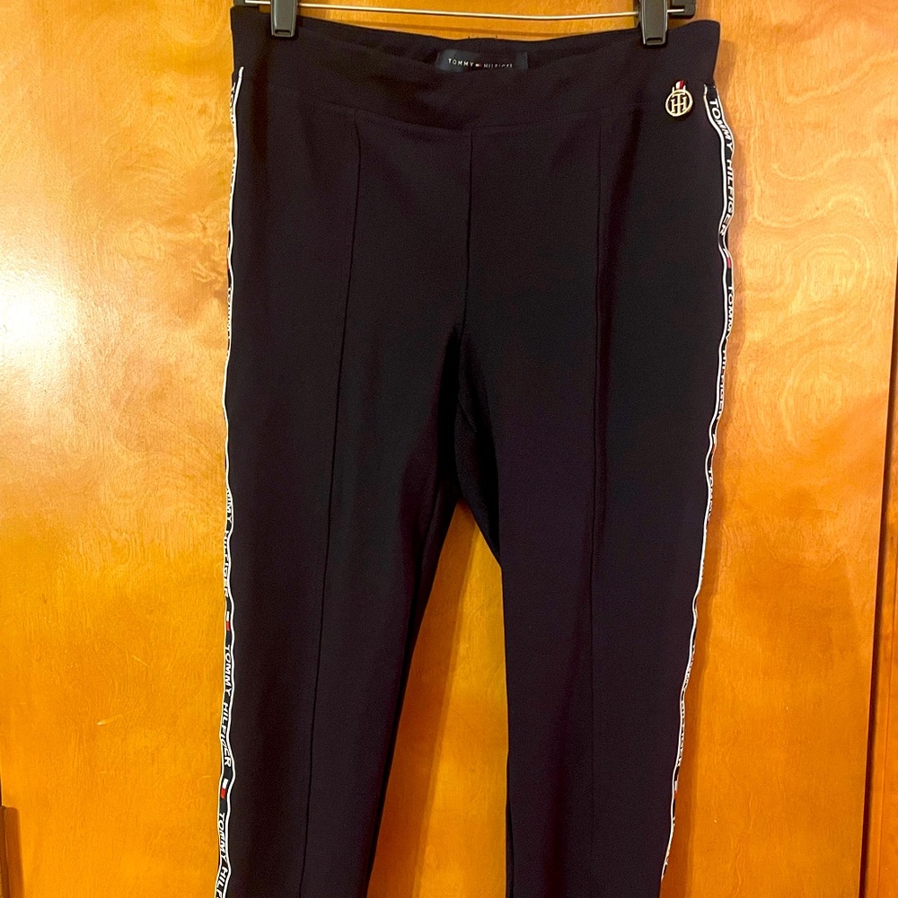 Tommy Hilfiger Semi-fitted blue pants